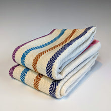 Load image into Gallery viewer, PAIR OF HANDMADE WOVEN TOWELS - CHOICE OF PATTERN
