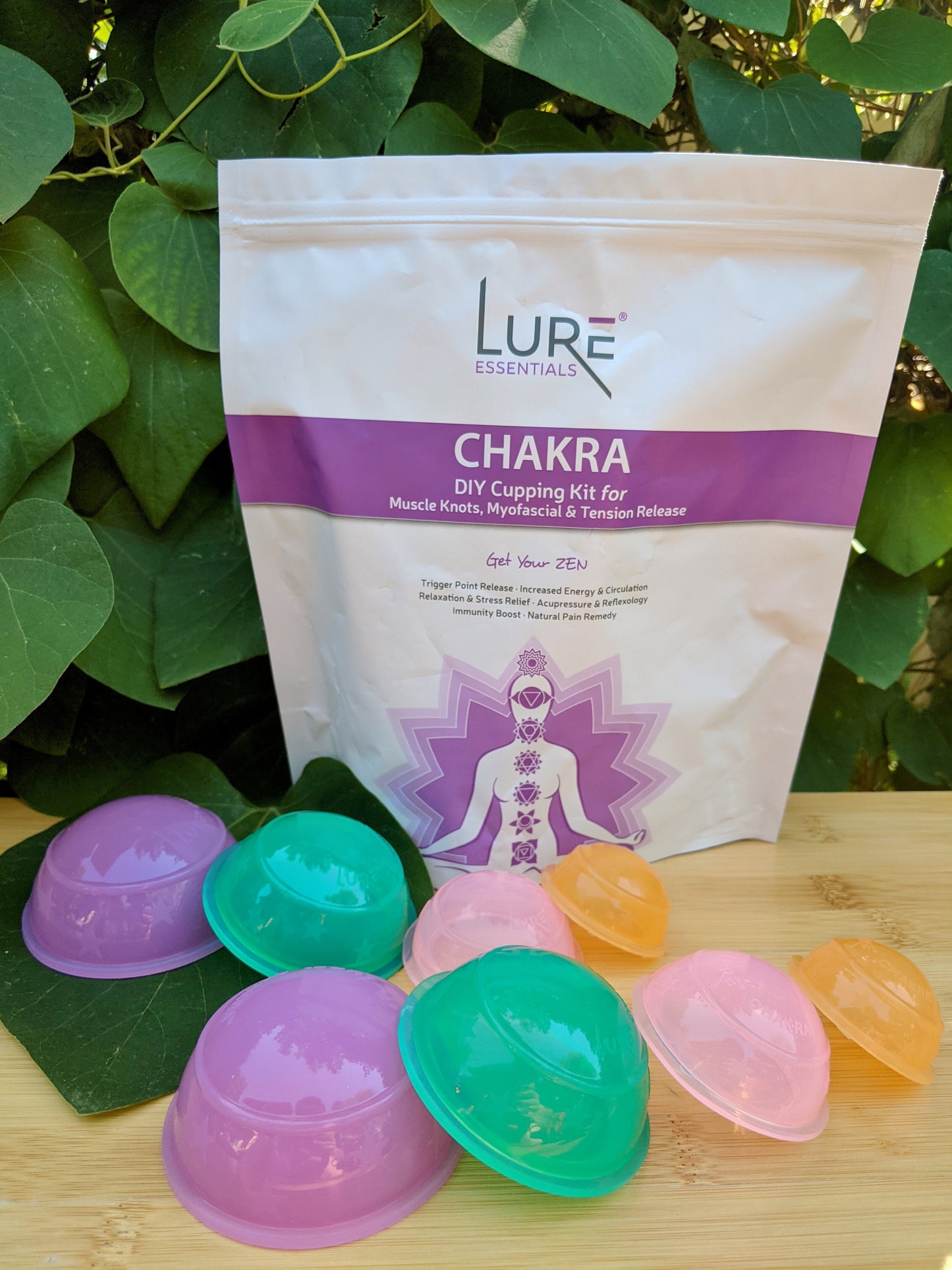 STATIC MASSAGE CUPPING SET